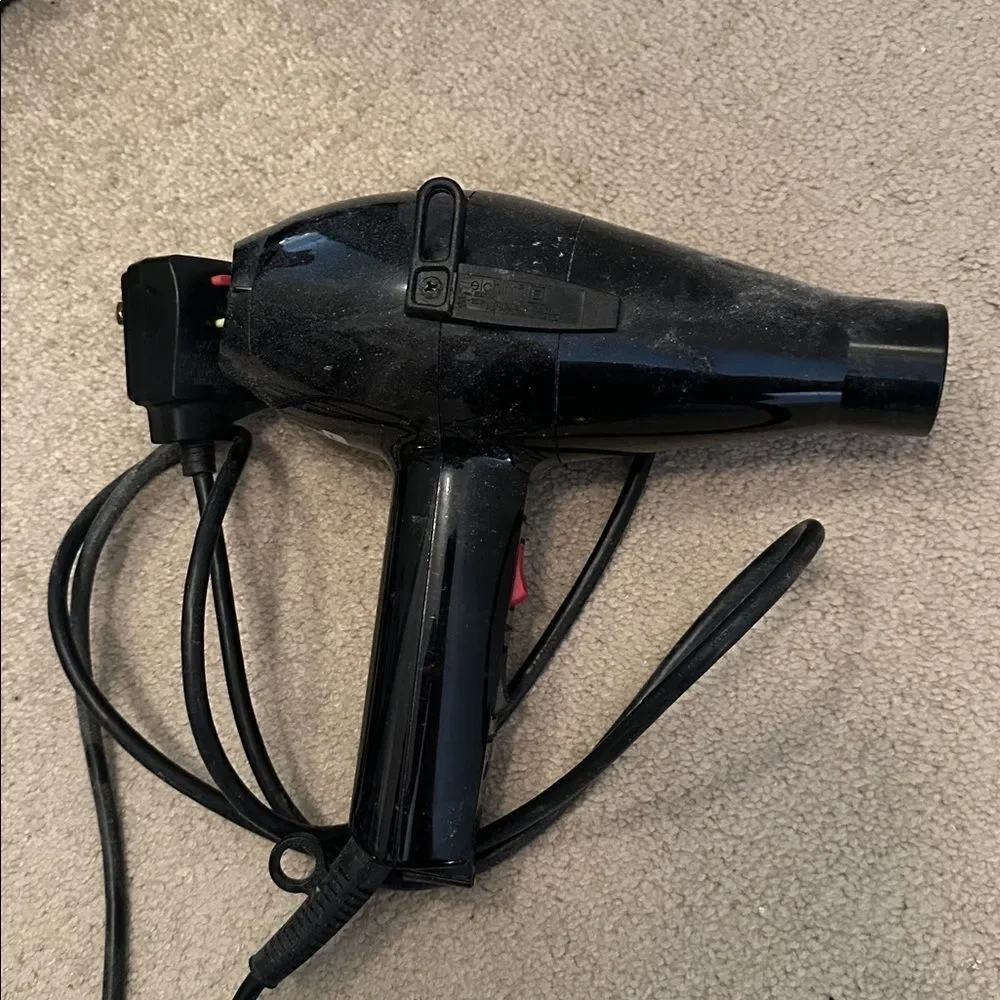 Elchim blow dryer black